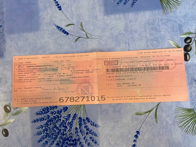 Honda crx vintage auto's > 15 - afbeelding 28 van  38