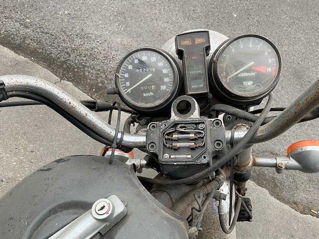 Honda cx500cb motorfiets - afbeelding 3 van  3