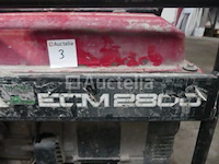 Honda ecm2800 generator - afbeelding 10 van  10