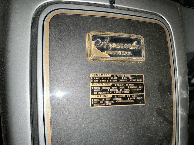 Honda goldwing 1200a aspeneade motorfiets - afbeelding 5 van  16