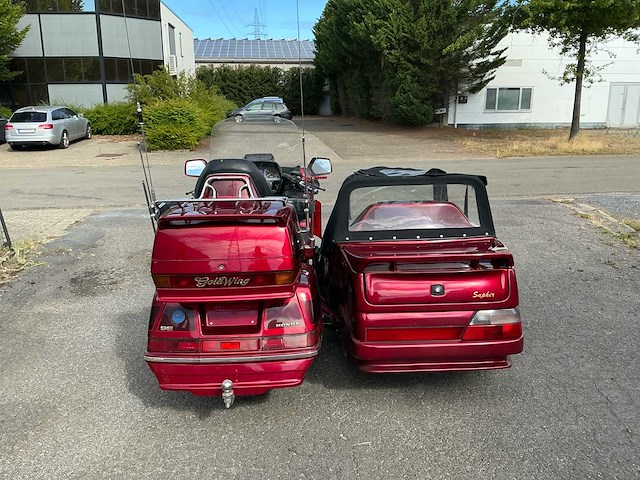 Honda goldwing 1500 se met hechard zijspan motorfiets - afbeelding 16 van  21