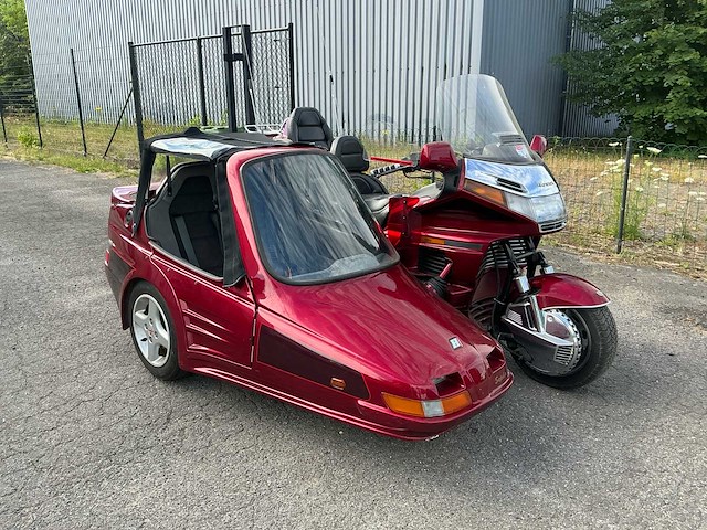Honda goldwing 1500 se met hechard zijspan motorfiets - afbeelding 19 van  21