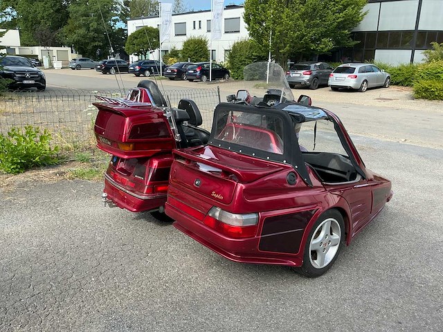 Honda goldwing 1500 se met hechard zijspan motorfiets - afbeelding 6 van  8