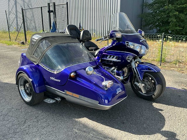 Honda goldwing 1800 met ezs munro zijspan motorfiets - afbeelding 21 van  23