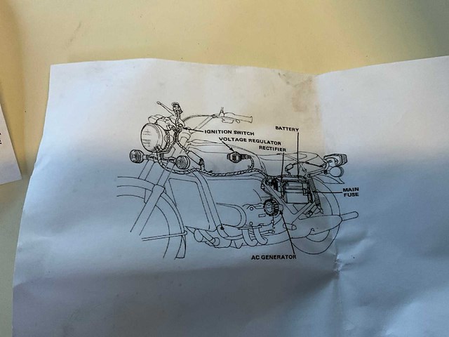 Honda goldwing gl1000 motorfiets - afbeelding 5 van  18