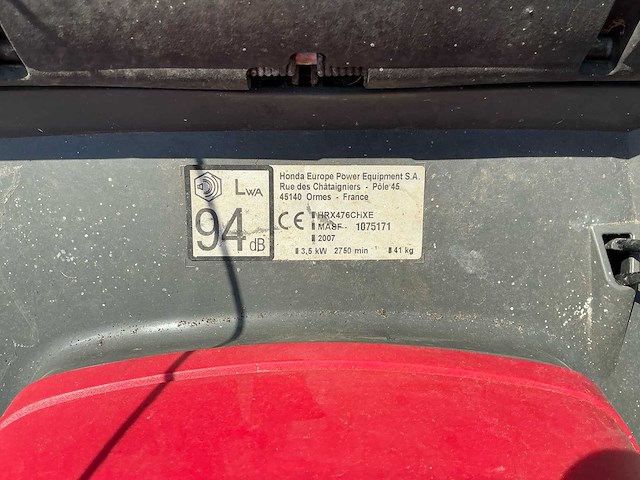 Honda hrx 476 grasmaaier - afbeelding 2 van  2