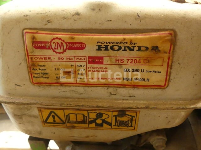 Honda hs7204c generatorset - afbeelding 5 van  9