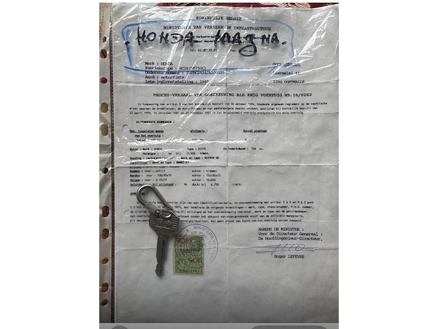 Honda magna,1998 - afbeelding 4 van  5