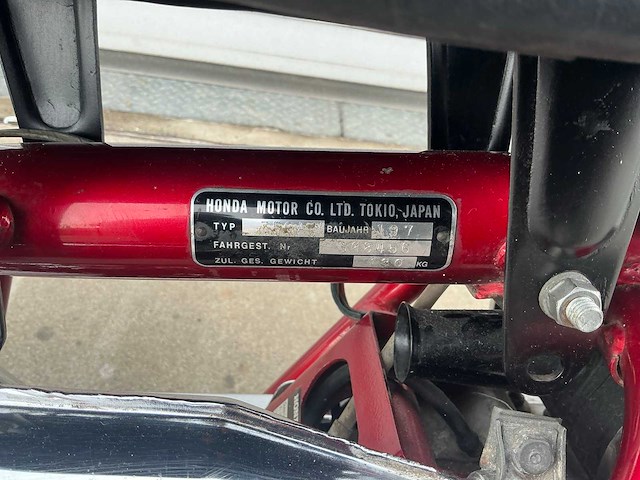 Honda monkey z50a brommer - afbeelding 1 van  5