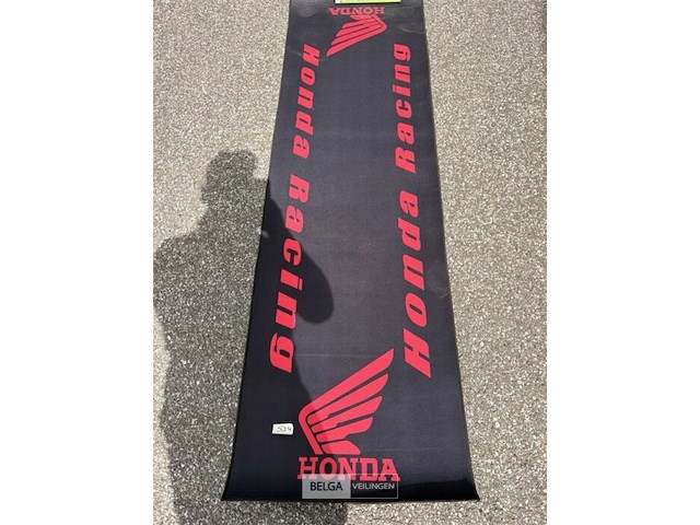 Honda racing vloermat 200x58cm - afbeelding 1 van  3