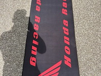 Honda racing vloermat 200x58cm - afbeelding 1 van  3
