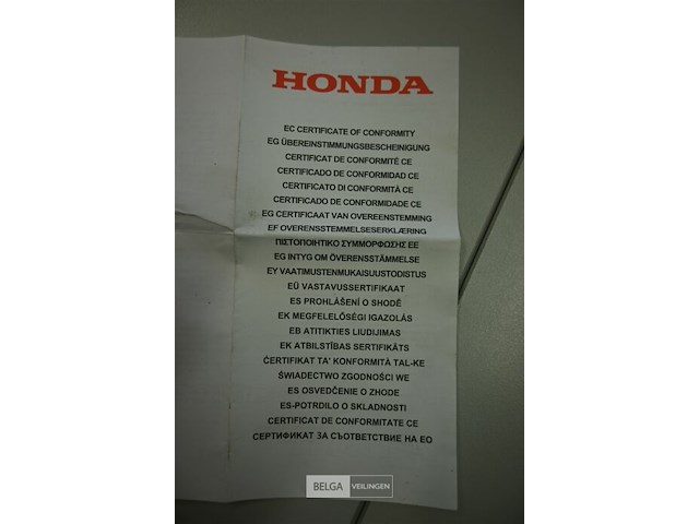 Honda scooter - afbeelding 6 van  12