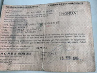 Honda silverwing gl500 motorfiets - afbeelding 23 van  45