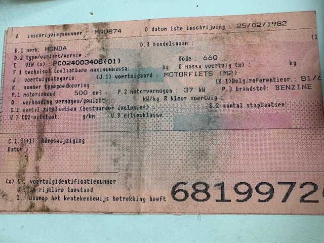 Honda silverwing gl500 motorfiets - afbeelding 34 van  45