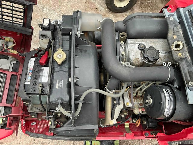 Honda tx18d 4x4 diesel compacttractor - afbeelding 27 van  28