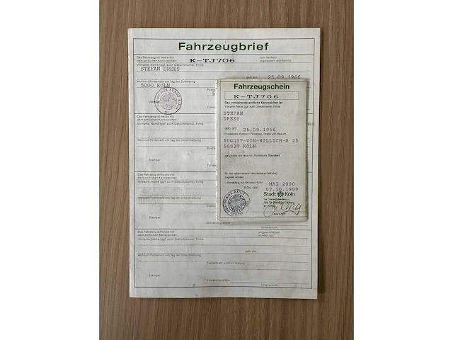 Honda vt500c motorframe met papieren - afbeelding 2 van  13