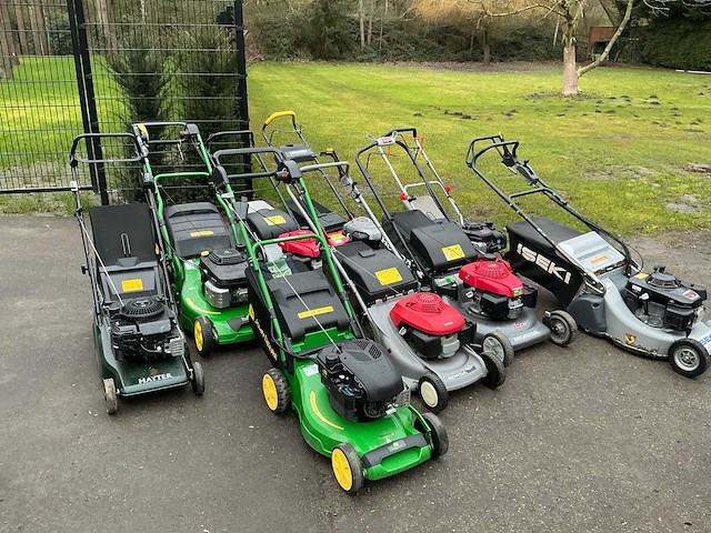 Honda/john deere / hayter lot: grasmaaiers (werkend) - afbeelding 1 van  8