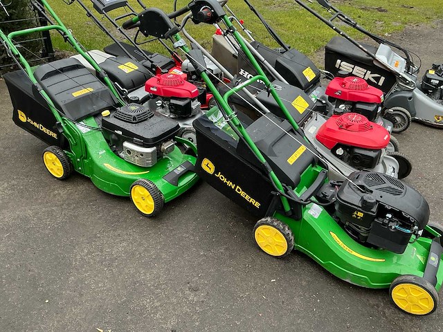 Honda/john deere / hayter lot: grasmaaiers (werkend) - afbeelding 4 van  8