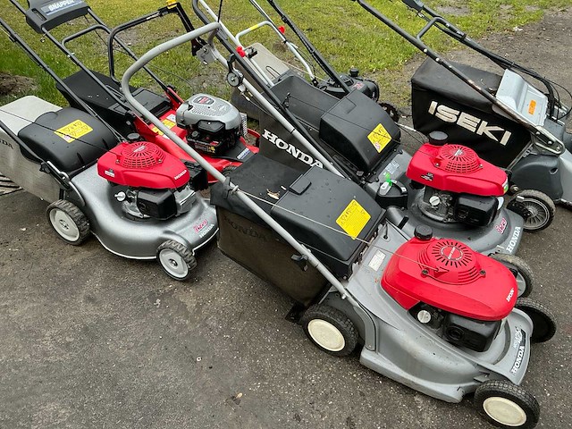 Honda/john deere / hayter lot: grasmaaiers (werkend) - afbeelding 5 van  8