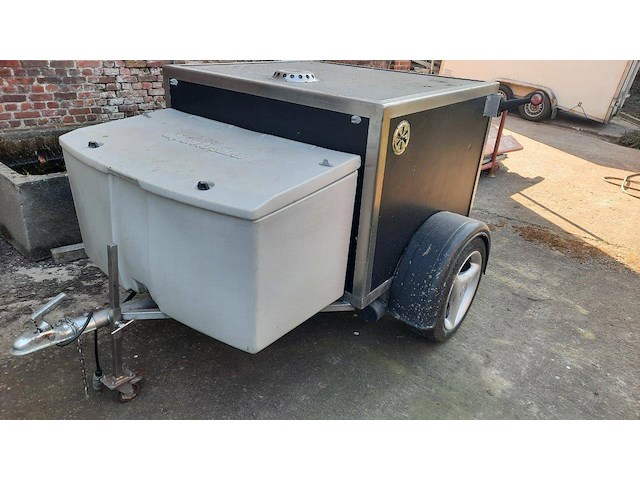 Honden aanhangwagen 100x125cmx80cm - afbeelding 1 van  1