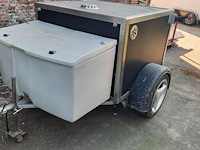 Honden aanhangwagen 100x125cmx80cm