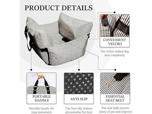 Honden autostoel/reisdrager - afbeelding 3 van  5