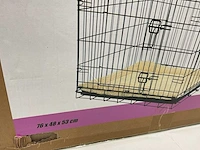 Honden bench met deken - afbeelding 4 van  4