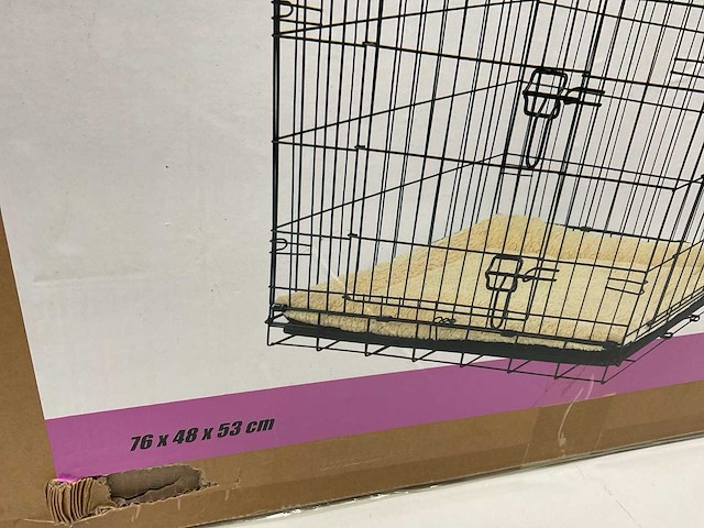 Honden bench met deken - afbeelding 4 van  4