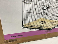 Honden bench met deken - afbeelding 4 van  4