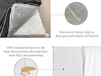 Hondenbed 76 x 51 x 18 cm - afbeelding 3 van  3