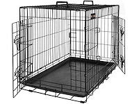Hondenbench, 2 deuren, 107 x 70 x 77,5 cm - afbeelding 7 van  9