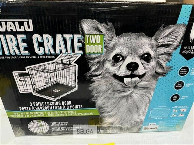 Hondenbench 35 x 48 cm - max 6,8 kg - afbeelding 1 van  3