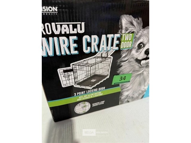 Hondenbench 48 x 35x 30 x cm - tot 7 kg - afbeelding 3 van  3