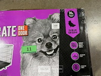 Hondenbench 48 x 61 cm - tot 13,5 kg - afbeelding 3 van  3