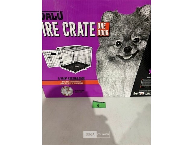 Hondenbench 48 x 61 cm - tot 13,5kg - afbeelding 2 van  3