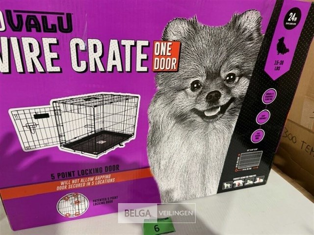 Hondenbench 48 x 61 cm - tot 13,5kg - afbeelding 3 van  3