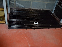 Hondenbench zwart afm. 92x60x60 - afbeelding 2 van  4