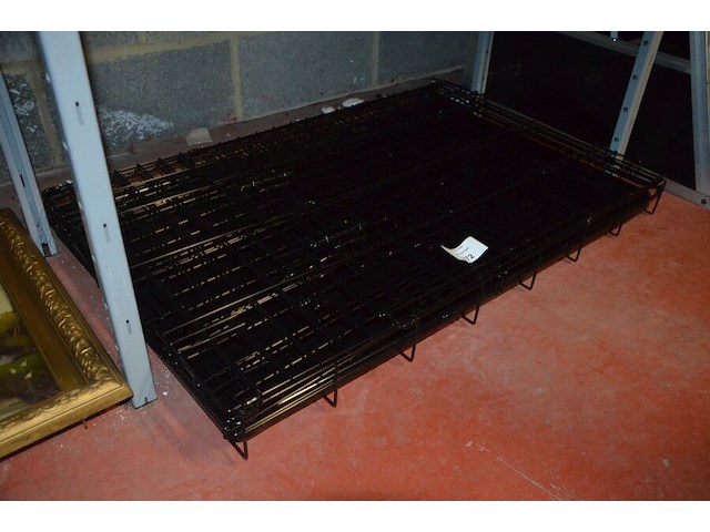 Hondenbench zwart afm. 92x60x60 - afbeelding 3 van  4