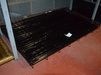 Hondenbench zwart afm. 92x60x60 - afbeelding 3 van  4