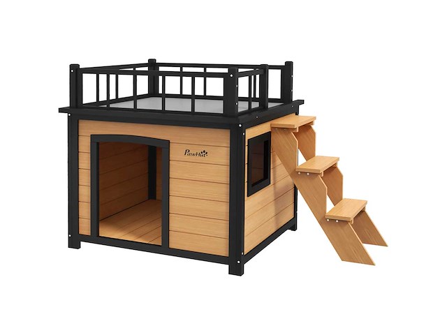 Hondenhok met dakterras, weerbestendig - afbeelding 7 van  8