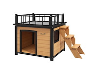 Hondenhok met dakterras, weerbestendig - afbeelding 7 van  8