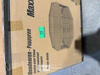 Hondenren - puppyren met 8 kennelpanelen - staal - 60 x ø 210cm met bodem en dekzeil - afbeelding 3 van  3