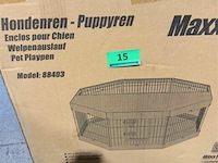 Hondenren - puppyren met 8 kennelpanelen - afbeelding 3 van  3
