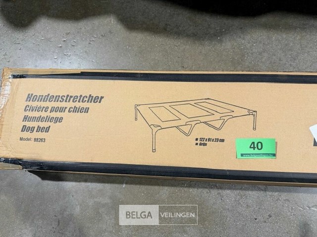 Hondenstretcher - 122x91x23 - grijs - afbeelding 3 van  3