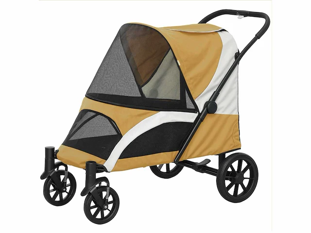Hondenwagen, opvouwbare buggy voor grote hondenrassen - afbeelding 2 van  5