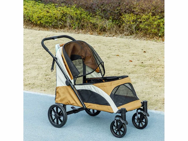 Hondenwagen, opvouwbare buggy voor grote hondenrassen - afbeelding 4 van  5
