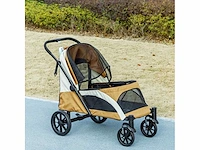 Hondenwagen, opvouwbare buggy voor grote hondenrassen - afbeelding 4 van  5