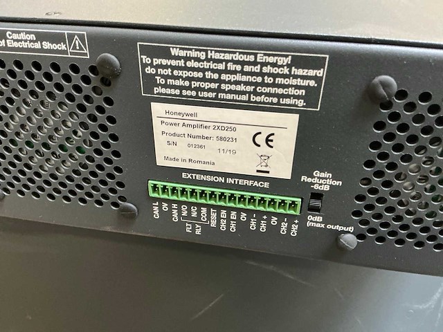 Honeywell 2xd259 power amplifier (4x) - afbeelding 4 van  6