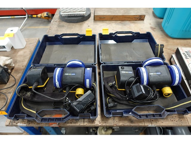 Honeywell compact air aanblaassysteem voor ademhaling bescherming 2x - afbeelding 1 van  7