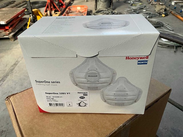 Honeywell superone 3205 v1 ffp2 mondmasker (600x) - afbeelding 4 van  5